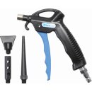 BGS technic Druckluft-Ausblaspistole | mit 3 Aufsätzen