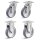 TORWEGGE-0029322-0029328-SetI Apparate-Lenk/ Bockrolle Edelstahl Ø 50mm