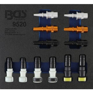 BGS technic Kraftstoffleitungs-Verschlussstopfen-Sortiment | 12-tlg.