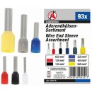 Kraftmann Aderendhülsen-Sortiment | isoliert | 93-tlg.