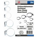 Kraftmann Schlauchklemmen-Sortiment | 25-tlg.