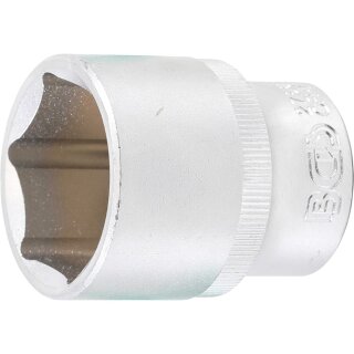 BGS technic Steckschlüssel-Einsatz Sechskant | Antrieb Innenvierkant 12,5 mm (1/2") | SW 1.1/8"