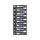 BGS technic Werkstattwageneinlage 1/3: Bit-Einsatz-Satz | Antrieb Innenvierkant 12,5 mm (1/2") | Innensechskant | 24-tlg.