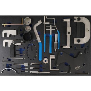BGS technic Werkstattwageneinlage 3/3: Motor-Einstellwerkzeug-Satz | für Renault, Nissan, Opel, Volvo
