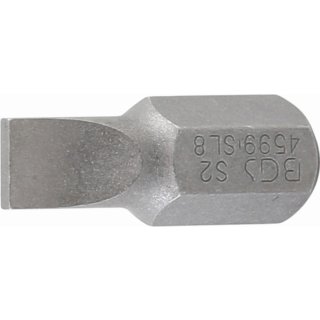 BGS technic Bit | Antrieb Außensechskant 10 mm (3/8") | Schlitz 8 mm