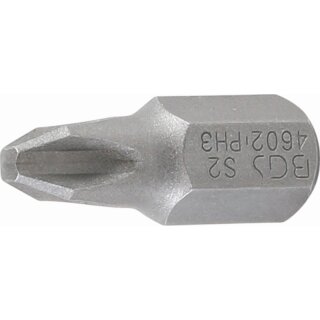 BGS technic Bit | Antrieb Außensechskant 10 mm (3/8") | Kreuzschlitz PH3