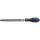 BGS technic Werkstattfeile | halbrund | Hieb 2 | 150 mm