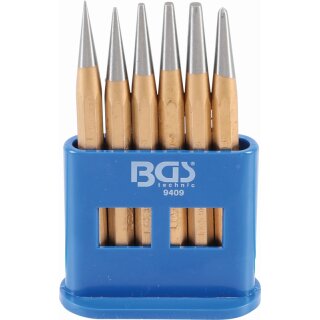 BGS technic Durchtreiber-/ Körner-Satz | 120 mm | 1 - 5 mm | 6-tlg.