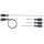 BGS technic Kabel-Verlegewerkzeug-Satz | 5-tlg.