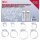 BGS technic Schlauch-Schellen Sortiment | 80-tlg.