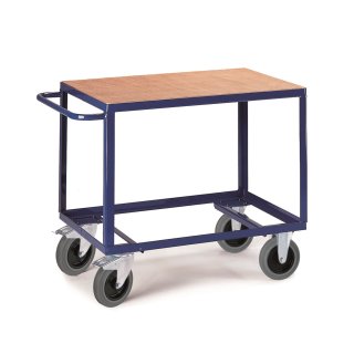 Torwegge Tischwagen 1 Etage aus Stahlrohr und Profilstahl Tragfähigkeit  500Kg