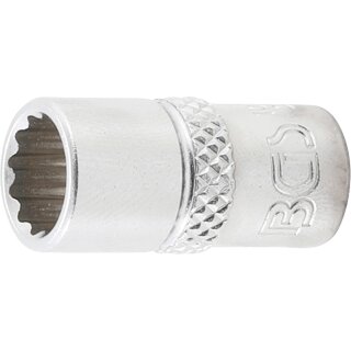 BGS technic Steckschlüssel-Einsatz Zwölfkant | Antrieb Innenvierkant 6,3 mm (1/4") | SW 5/16"