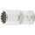 BGS technic Steckschlüssel-Einsatz Zwölfkant | Antrieb Innenvierkant 6,3 mm (1/4") | SW 5/16"