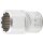 BGS technic Steckschlüssel-Einsatz Zwölfkant | Antrieb Innenvierkant 6,3 mm (1/4") | SW 7/16"