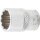 BGS technic Steckschlüssel-Einsatz Zwölfkant | Antrieb Innenvierkant 6,3 mm (1/4") | SW 15/32"
