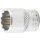 BGS technic Steckschlüssel-Einsatz Zwölfkant | Antrieb Innenvierkant 6,3 mm (1/4") | SW 1/2"