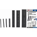 Kraftmann Schrumpfschlauch-Sortiment | schwarz | 126-tlg.