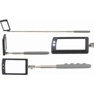 Kraftmann LED-Teleskop-Inspektionsspiegel | 290 - 876 mm