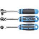 BGS technic Umschaltknarre | feinverzahnt | Abtrieb Außenvierkant 6,3 mm (1/4")