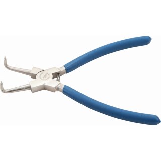 BGS technic Sprengringzange | abgewinkelt | für Innensprengringe | 225 mm