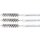 BGS technic Stahlbürste | 11 mm | Antrieb Außensechskant 6,3 mm (1/4") | 3-tlg.