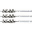 BGS technic Stahlbürste | 14 mm | Antrieb...