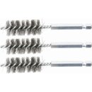 BGS technic Stahlbürste | 17 mm | Antrieb...