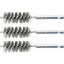 BGS technic Stahlbürste | 18 mm | Antrieb...