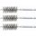 BGS technic Stahlbürste | 19 mm | Antrieb Außensechskant 6,3 mm (1/4") | 3-tlg.