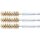 BGS technic Messingbürste | 14 mm | Antrieb Außensechskant 6,3 mm (1/4") | 3-tlg.