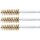 BGS technic Messingbürste | 16 mm | Antrieb Außensechskant 6,3 mm (1/4") | 3-tlg.