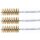 BGS technic Messingbürste | 19 mm | Antrieb Außensechskant 6,3 mm (1/4") | 3-tlg.