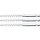 BGS technic Nylonbürste | 8 mm | Antrieb Außensechskant 6,3 mm (1/4") | 3-tlg.