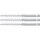 BGS technic Nylonbürste | 9 mm | Antrieb Außensechskant 6,3 mm (1/4") | 3-tlg.