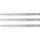 BGS technic Nylonbürste | 11 mm | Antrieb Außensechskant 6,3 mm (1/4") | 3-tlg.