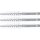 BGS technic Nylonbürste | 13 mm | Antrieb Außensechskant 6,3 mm (1/4") | 3-tlg.