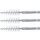 BGS technic Nylonbürste | 16 mm | Antrieb Außensechskant 6,3 mm (1/4") | 3-tlg.