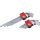 BGS Do it yourself Winkelschlüssel-Satz | lang | T-Profil (für Torx) T10 - T50 / Innensechskant 1,5 - 10 mm | 18-tlg.