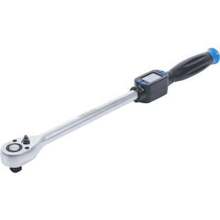 BGS technic Digitaler Drehmomentschlüssel | Abtrieb Außenvierkant 12,5 mm (1/2") | 40 - 200 Nm
