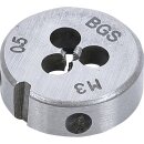 BGS technic Gewindeschneideisen | M3 x 0,5 x 25 mm