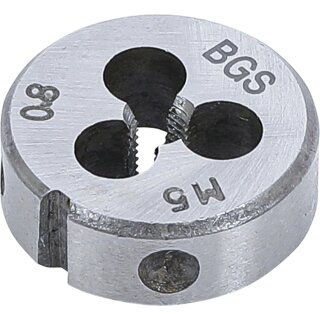 BGS technic Gewindeschneideisen | M5 x 0,8 x 25 mm