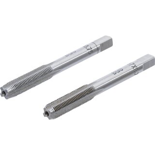 BGS technic Gewindebohrer | Vor- und Fertigschneider | M7 x 0,75 | 2-tlg.