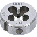 BGS technic Gewindeschneideisen | M7 x 1,0 x 25 mm