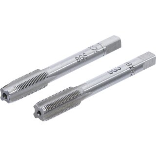 BGS technic Gewindebohrer | Vor- und Fertigschneider | M8 x 0,75 | 2-tlg.