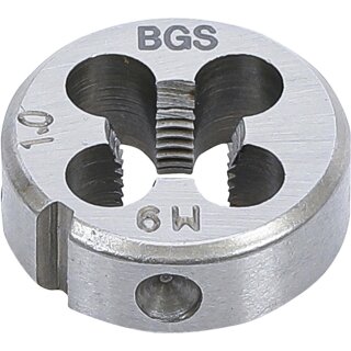 BGS technic Gewindeschneideisen | M9 x 1,0 x 25 mm