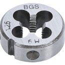 BGS technic Gewindeschneideisen | M9 x 1,25 x 25 mm