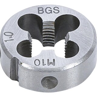 BGS technic Gewindeschneideisen | M10 x 1,0 x 25 mm