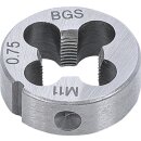 BGS technic Gewindeschneideisen | M11 x 0,75 x 25 mm