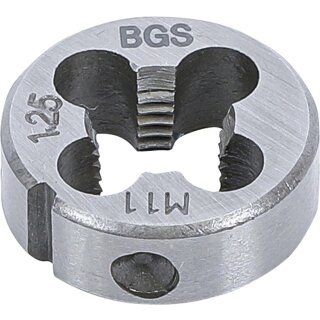 BGS technic Gewindeschneideisen | M11 x 1,25 x 38 mm
