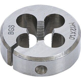 BGS technic Gewindeschneideisen | M12 x 1,0 x 25 mm